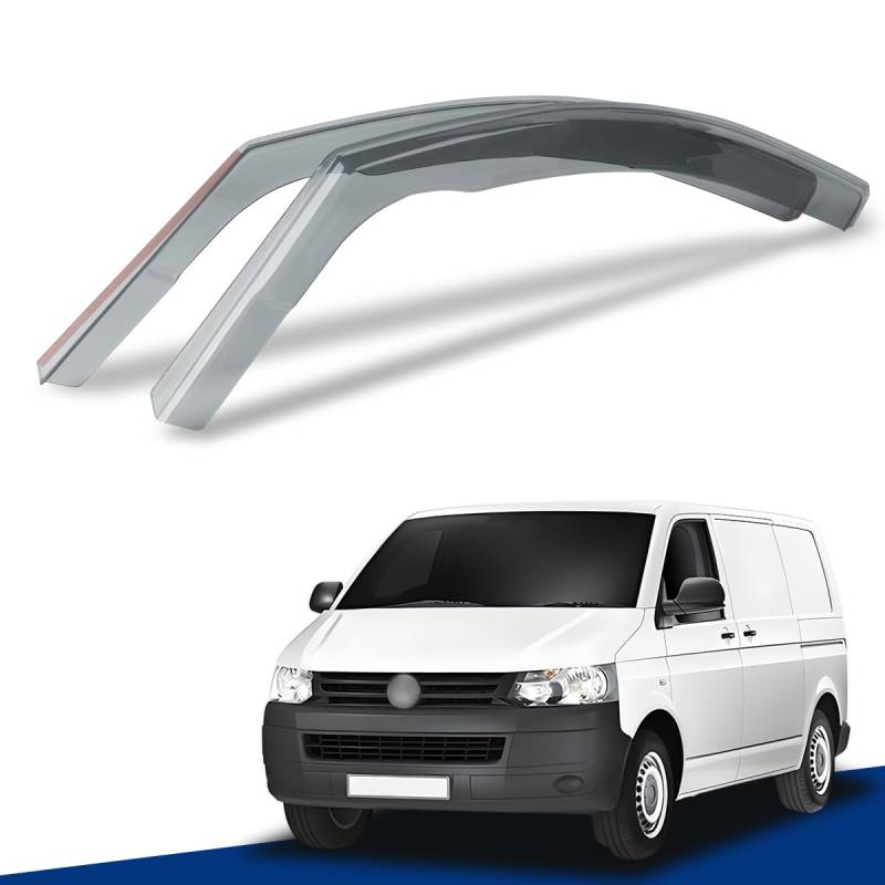 autozen Windabweiser Autofenster, Windabweiser für VW Transporter T5 2003-2015 & T6 2015-2020 & T6.1 2020- von autozen