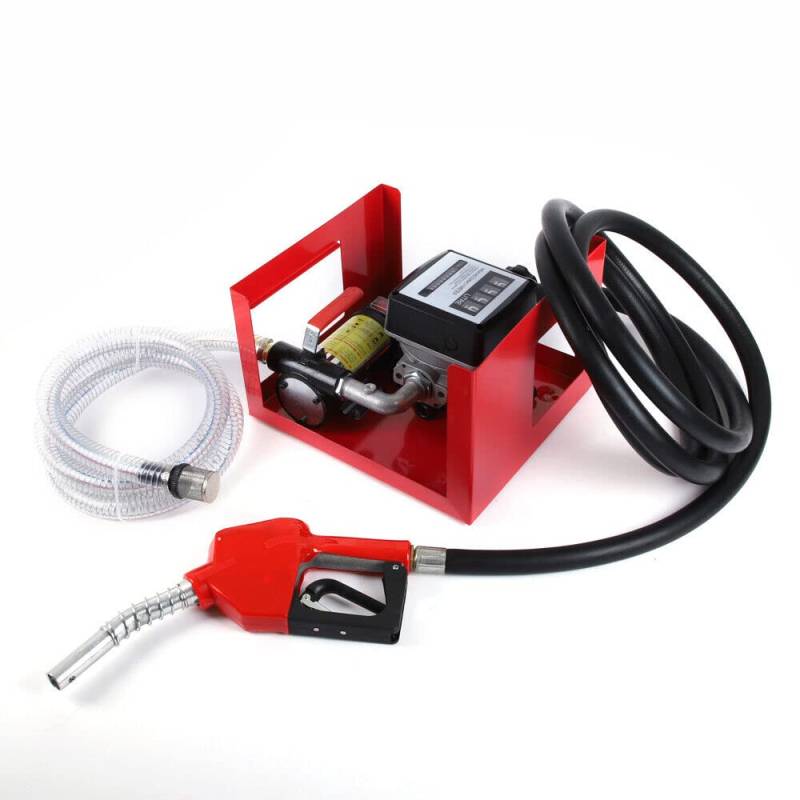 awolsrgiop Dieselpumpe, 12V 175W 45L/min Bio Heizölpumpe Selbstansaugend Ölpumpe Pistole, Dieselpumpe 230V Selbstansaugend Zapfpistole Promote Ölpumpe Tankstelle für Frachtschiffe Traktoren von awolsrgiop