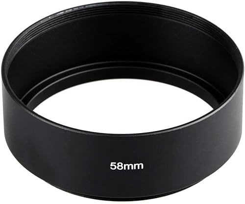 ayex Aluminium Gegenlichtblende-Sonnenblende flach 58mm von ayex