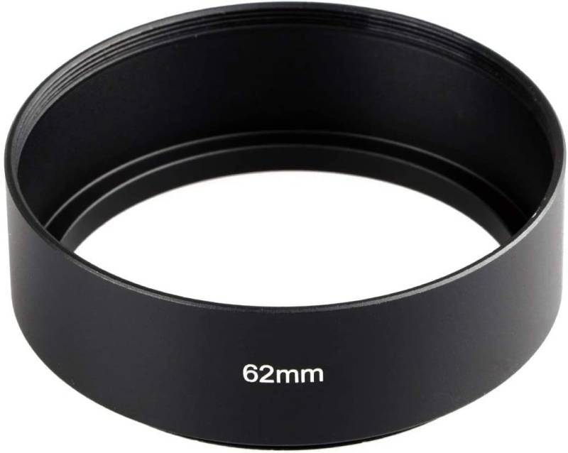 ayex Aluminium Gegenlichtblende-Sonnenblende flach 62mm von ayex