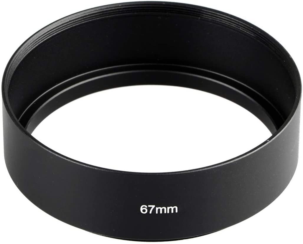 ayex Aluminium Gegenlichtblende-Sonnenblende flach 67mm von ayex