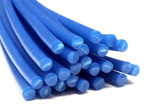 Kunststoffschweißdraht PE-HD 4mm Rund Blau (RAL5005) 25 Stäbe HDPE von az-reptec