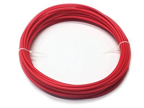 Kunststoffschweißdraht PE-HD 4mm Rund Rot (RAL3020) 10 m von az-reptec