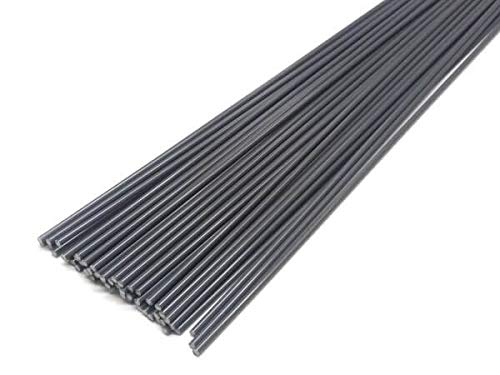 Kunststoffschweißdraht PVC-U Hart 4mm Rund Grau 900-1100mm Stäbe 1kg von az-reptec