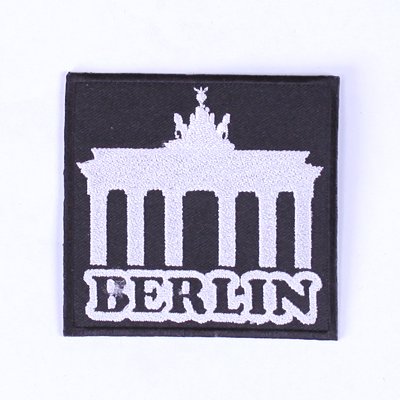 b2see Berlin Aufnäher Patches für Jacken Bügelbild Aufbügler Applikation Wappen Emblem Deutschland Berlin 9 cm von b2see