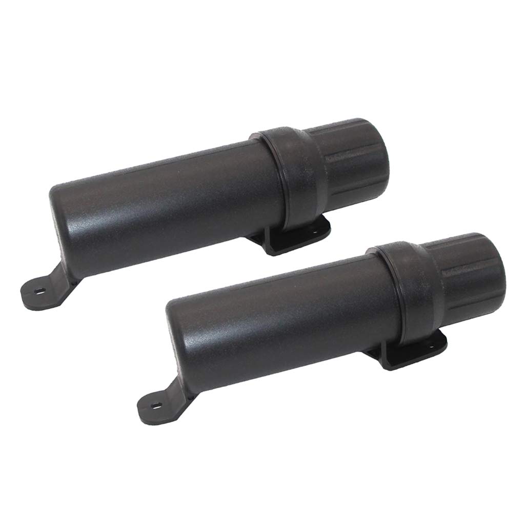 balikha 2pcs Waterproof Motorcycle Tool Tube 84mm Diameter Storage Holder for von Balikha