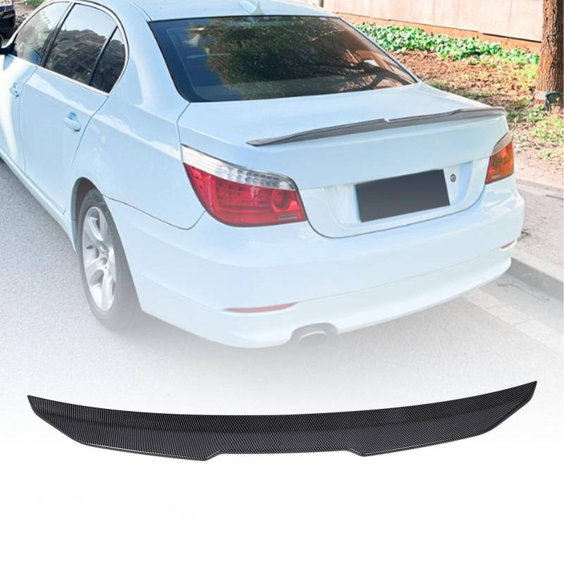 Heck-Trunk-Deckelflügelspoiler für 5er E60 2004-2010, ABS Heck Spoiler Flügel Heckflügel Hecklid-Deckel Spoiler Wing für 5er E60 2004-2010 von banapoy