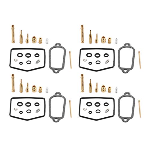 Vergaser-Reparatursatz, Korrosionsschutz-Vergaser-Reparatursatz Robust mit diversen Dichtungskomponenten für Cb400F 1975-1977 von banapoy