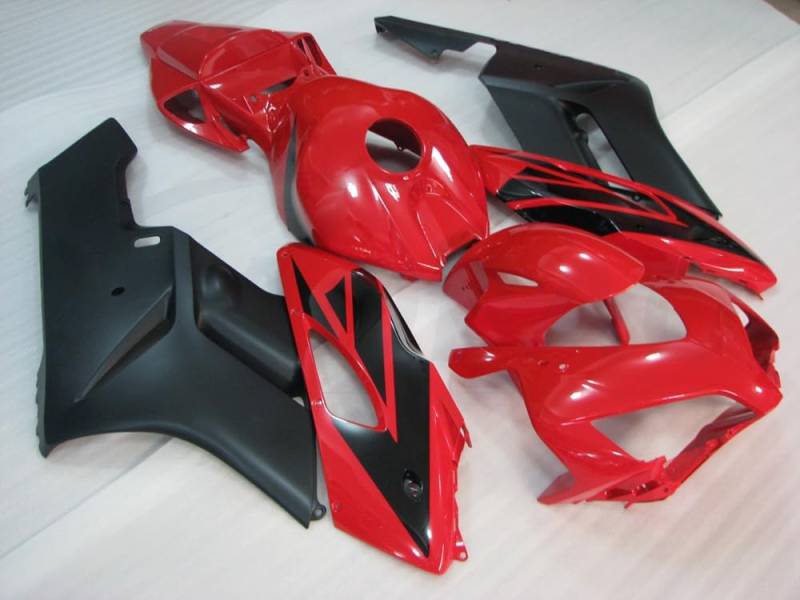 baobaohu Verkleidungssatz Motorrad für CBR1000RR 2004 2005 04 05 CBR1000 RR Verkleidung Kit Karosserie ABS Injection (schwarz rot) 076QW von baobaohu