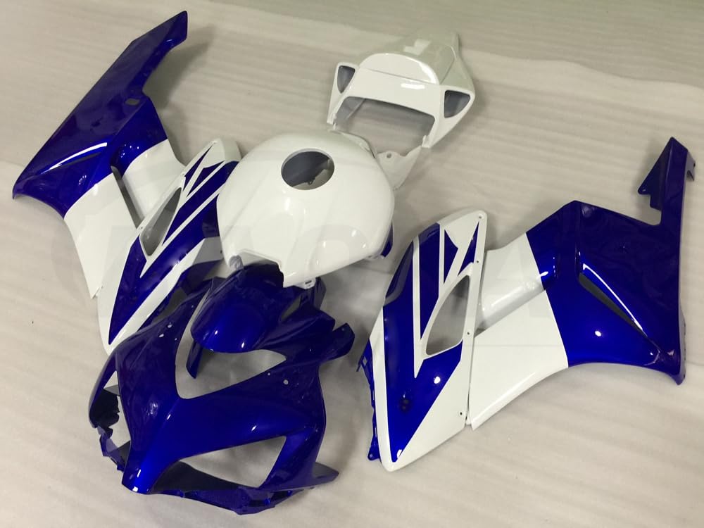 baobaohu Verkleidungssatz Motorrad für CBR1000RR 2004 2005 04 05 CBR1000 RR Verkleidung Kit Karosserie ABS Injektion (Blau Weiß) 115JQ von baobaohu