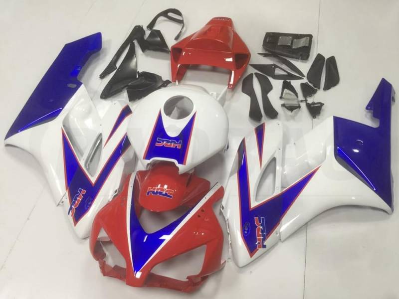 baobaohu Verkleidungssatz Motorrad für CBR1000RR 2004 2005 04 05 CBR1000 RR Verkleidung Kit Karosserie ABS Injektion (weiß rot) 117JR von baobaohu