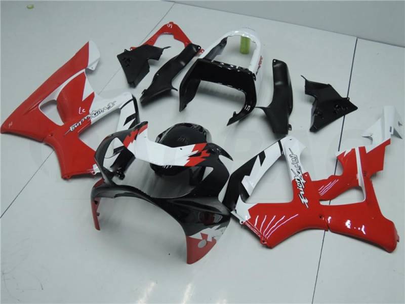 baobaohu Verkleidungssatz Motorrad für CBR900RR 929 2000 2001 00 01 CBR900 RR 929 Verkleidung Kit Karosserie ABS Injection (Rot Weiß) 032ZE von baobaohu