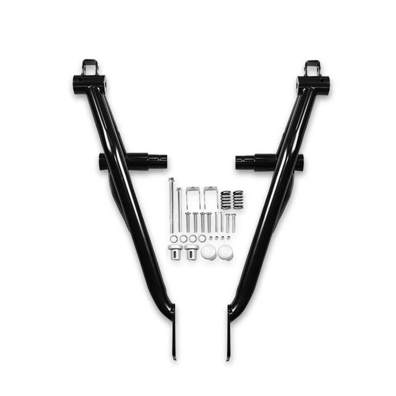 Freeway Sturzbügel Für Kawasaki Für Ninja ZX4R ZX 4R ZX-4R 2022-2023 Motorrad Higway Motor Schutz Crash Bar Bars Stoßstange Schutz Sturzbügel(B-Black) von bcumst