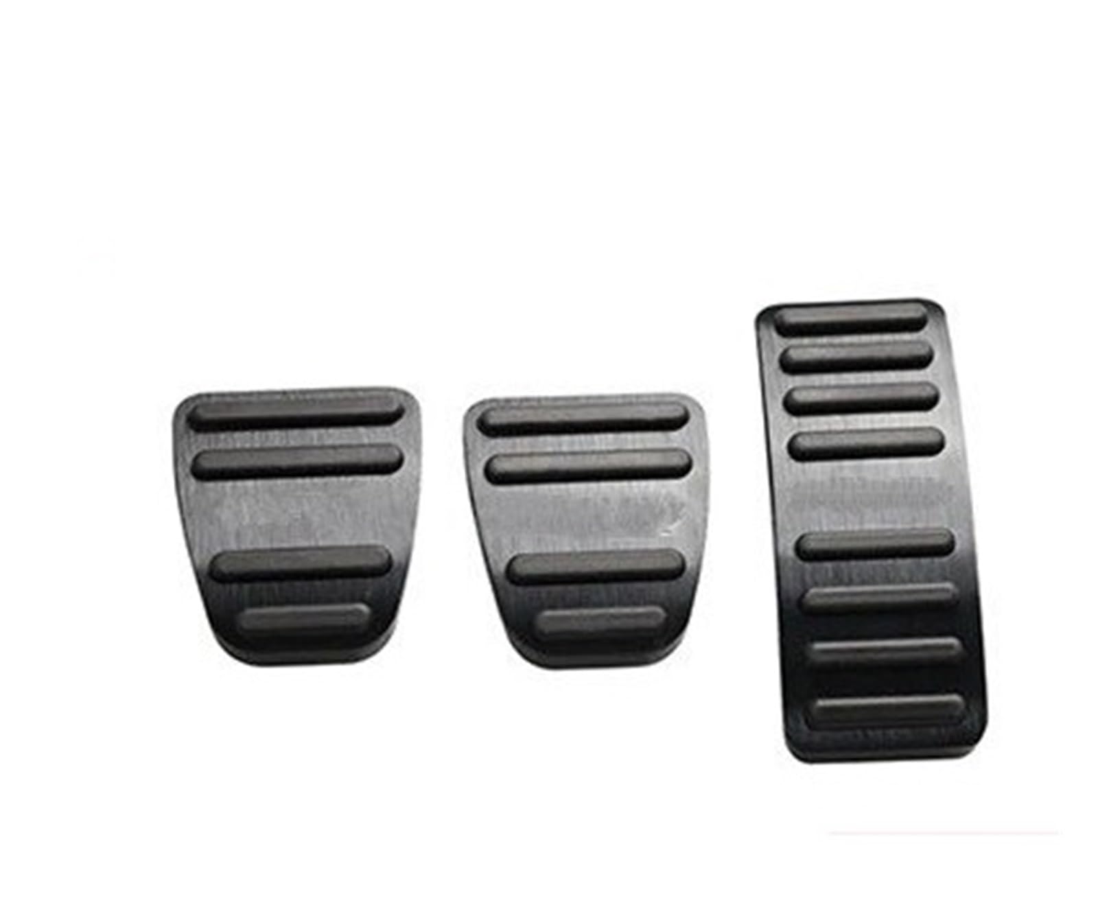 Fußstütze Pedale Für Chery Für Exeed LX 2018 2019 2020 2021 2022 2023 Aluminium Auto Gas Beschleuniger Bremse Kupplung Pedal Abdeckung Anti-Slip Pad Zubehör Auto Pedal Set(MT Black) von bcumst