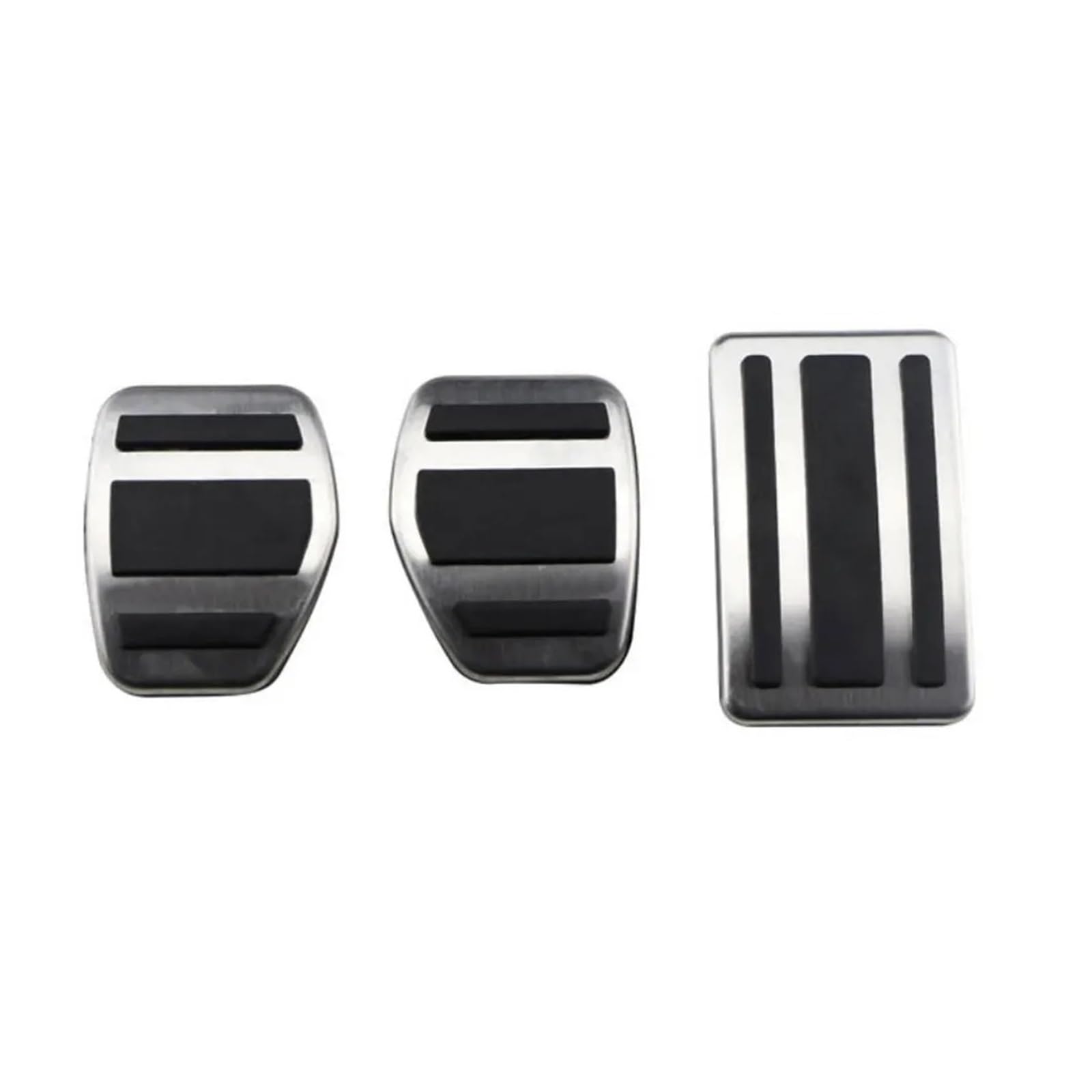 Fußstütze Pedale Für Citroen Für C5 Für C6 2006~2012 Edelstahl Auto Fußpedale Gas Beschleuniger Bremse rutschfeste Kein Bohren Pedal Pad Zubehör Auto Pedal Set(3 Pcs) von bcumst