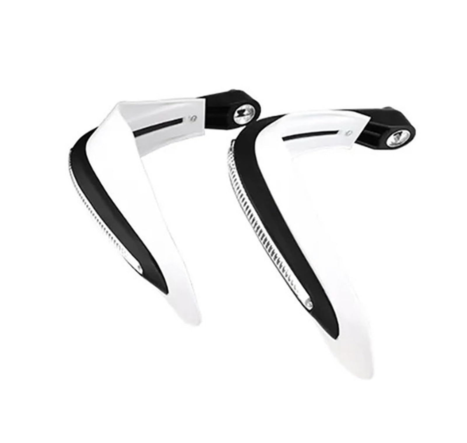 Handschutz Motorrad Für ATV Motocross Dirt Bike Für Straße Für Fahrrad 22mm Motorrad Hand Guards Licht Lenker Protektoren Lenker Wasserdicht Lenker Handschützer(White) von bcumst