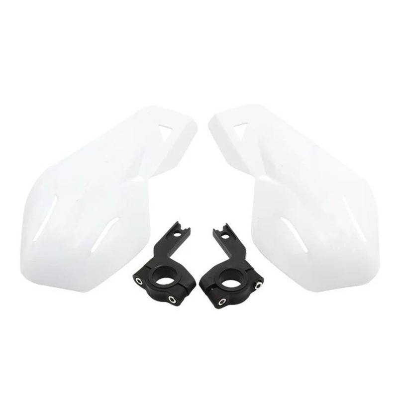 Handschutz Motorrad Für Kawasaki SX XCW Moto Dirt Bike ATVS 7/8" 22mm Lenker Motorrad Handprotektoren Handprotektoren Schutz Lenker Handschützer(White) von bcumst