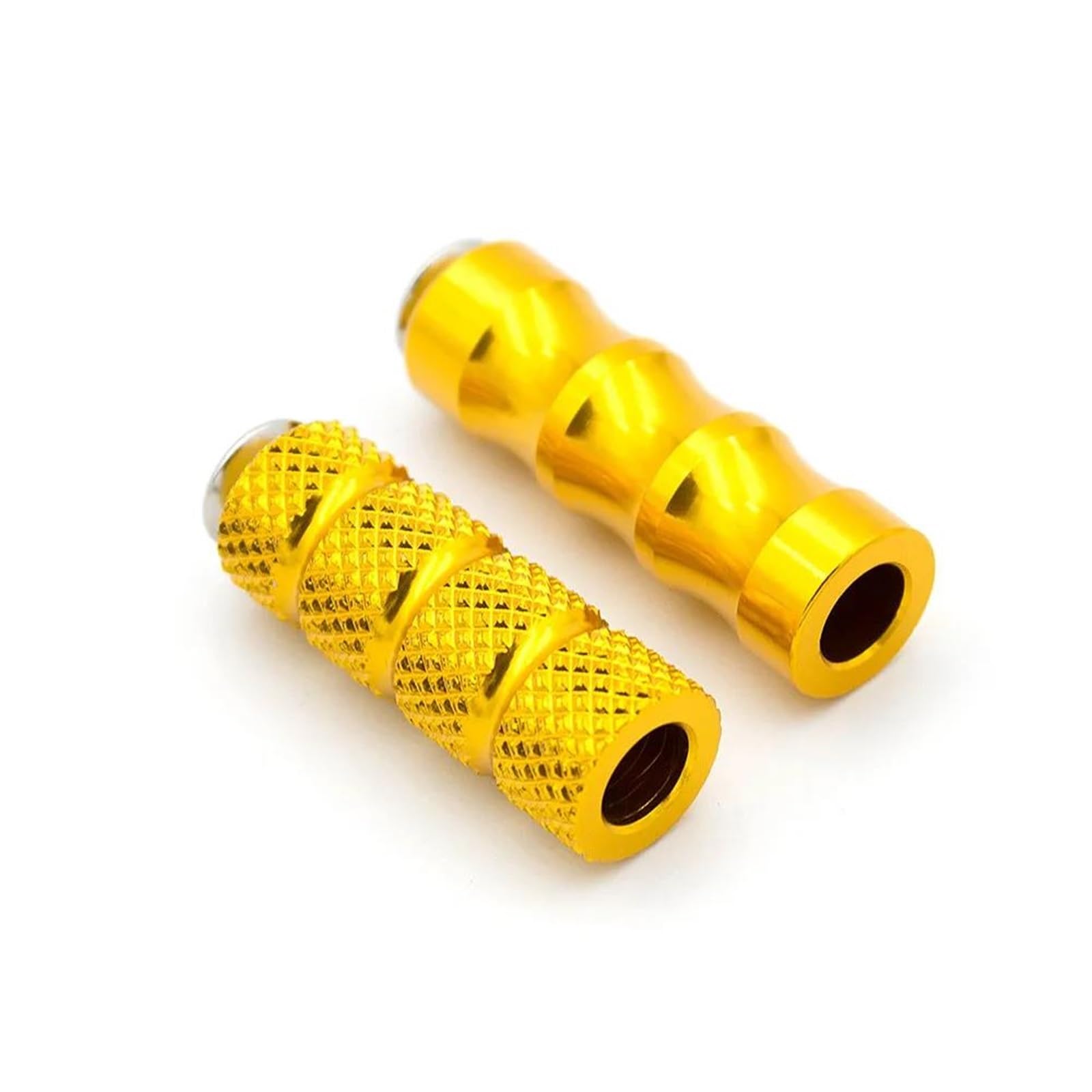 Motorrad Fußstützen Für Kawasaki Universal Motorrad Klapp Fußstützen Fußrasten Fußstützen Pegs Pedale Set Motorrad Zubehör Fußrasten Motorrad(Gold) von bcumst