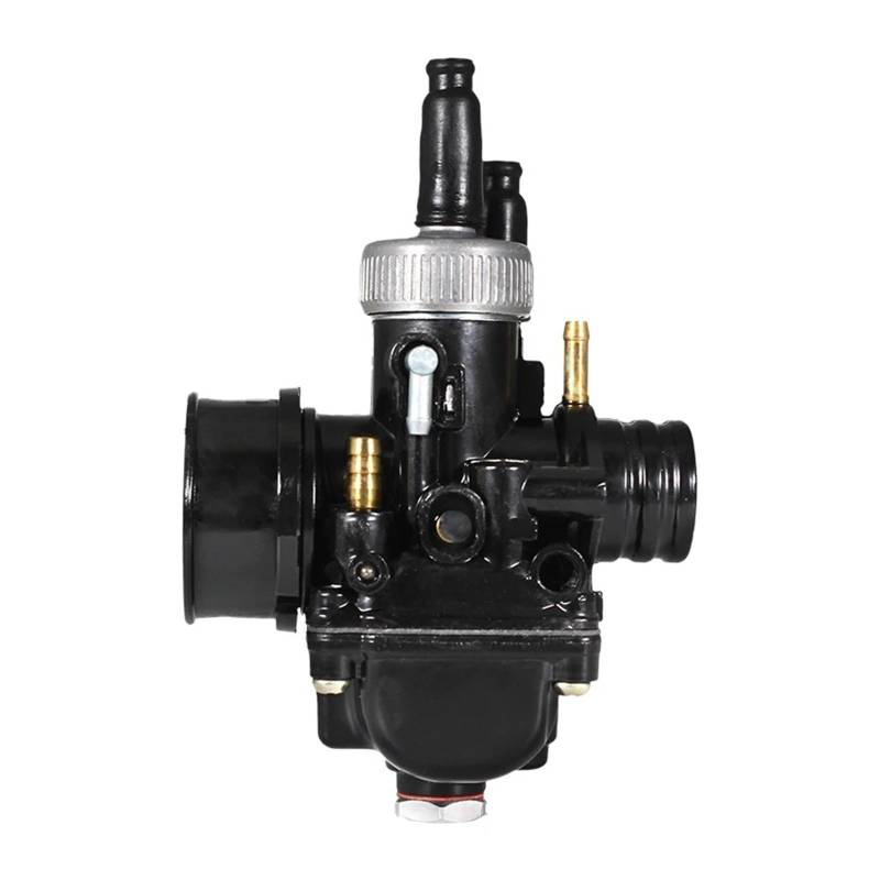 Motorrad Vergaser Für Puch Zuma BWS100 Neue 17mm 19mm 21mm Dellorto Replik Schwarz Racing PHBG Motorrad Vergaser Carb Carburetor(19mm) von bcumst