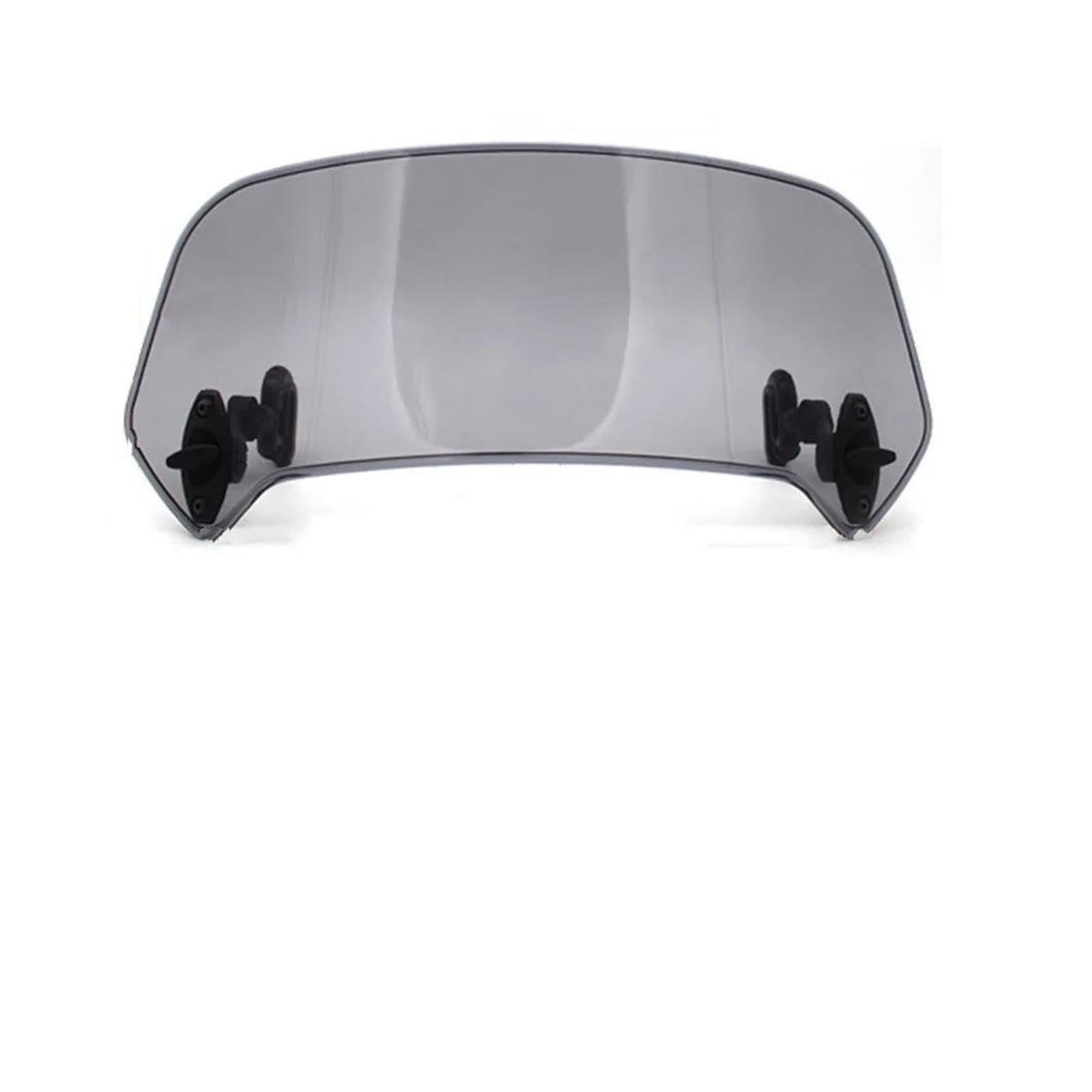 Motorrad Windschutzscheibe Universelle Motorrad-Windschutzscheibenverlängerung, Verstellbarer Spoiler, Für Anklemmen An Den Windschutzscheibenabweiser Windabweiser Motorrad(B365mm Width) von bcumst