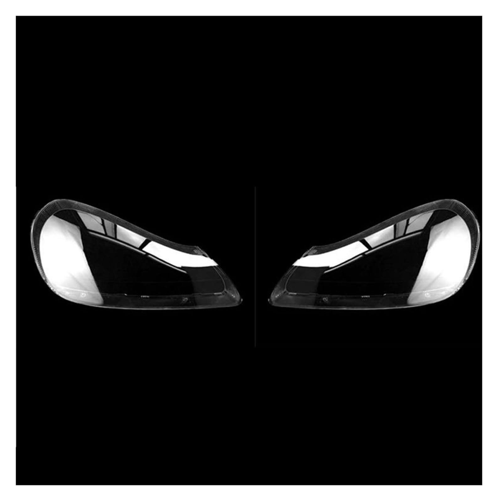 Scheinwerferglas Für Cayenne 2007–2010 Auto-Frontscheinwerfer-Abdeckung Transparente Glaslinse Lampenabdeckung Scheinwerfer Streuscheibe(Left and Right) von bcumst