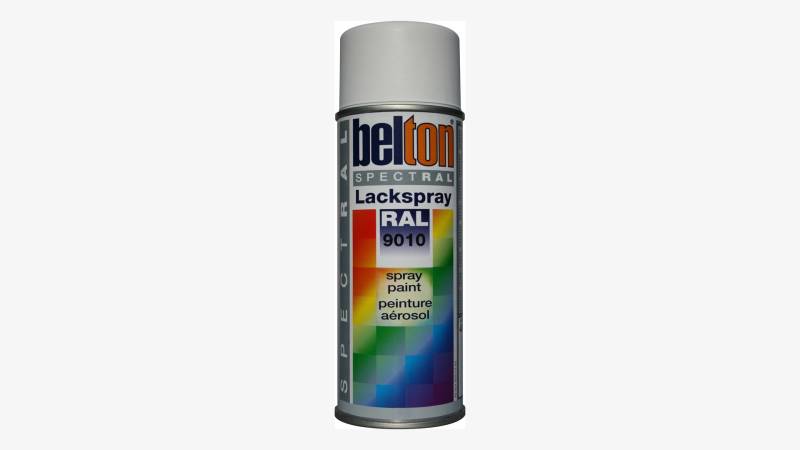 Belton - SpectRAL Spraydose RAL 9010 Reinweiss Matt (150ml) von belton