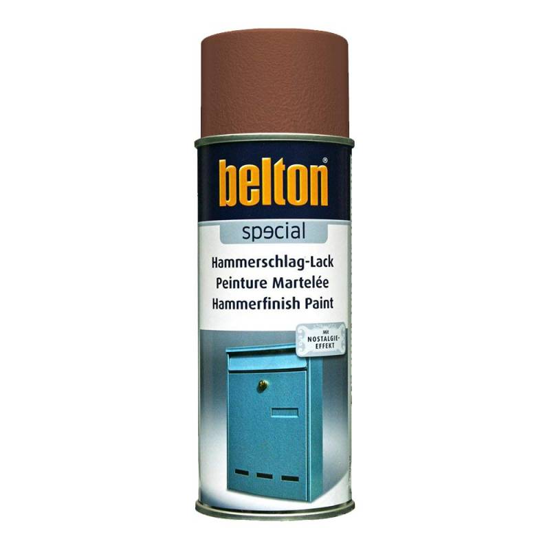 Kwasny Belton Special Hammerschlag-Lack Speziallack Lack Lackspray Spraylack Kupfer 400 ml von belton