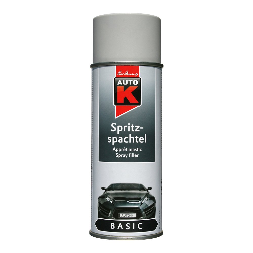 Spritzspachtel Grau Haftgrund Filler Spray 400Ml Spraydose Auto Füller Basic von belton