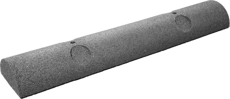 bepco Bumpy Anfahrschutz, Anfahrpuffer, Wandschutz, Anprallschutz, Reifen-Stopper 80 x 15 x 8 cm, 5,2 kg, Farbe grau von bepco