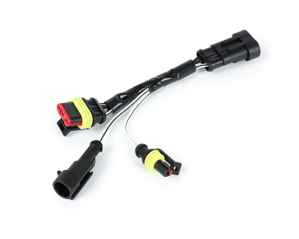 BGM Kabel Adapter Kit Blinkerumrüstung hinten zur Verwendung von Motonostra LED Blinker dynamischen Lauflicht kompatibel für Vespa GTS 300 HPE 2019 von bgm ORIGINAL SUPERCHARGED