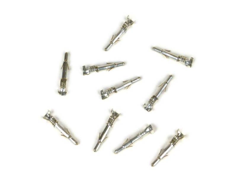 BGM Kabelschuh Set männlich für Rundstecker Zündgrundplatte/Kabelbaum 10 Stück, L=20 mm, D=2,1mm kompatibel für Vespa PK, PX Lusso, Cosa, T5 125 von bgm ORIGINAL SUPERCHARGED