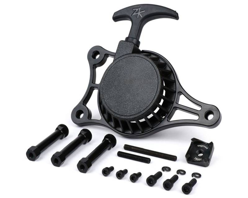 BGM Seilzugstarter Set CNC schwarz kompatibel für Piaggio Ciao, Bravo, Si, Boxer, Super Bravo von bgm ORIGINAL SUPERCHARGED