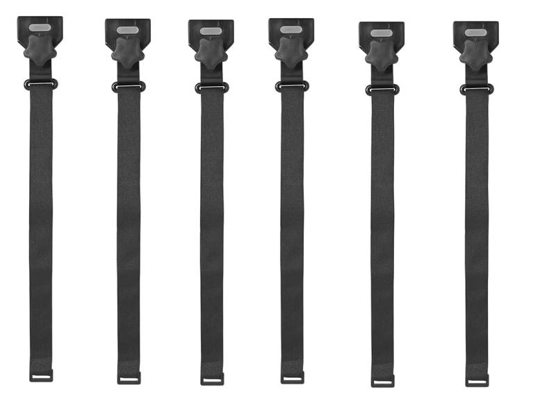 blntackle76 Set Planenhalter, Markisenklemme Anti flattern Zeltteppich-Clip 1-6 Stück, für Wohnmobil, Zelt & Garten (1) von blntackle76