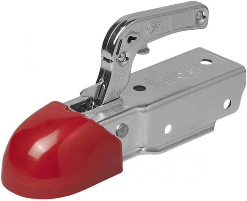 blntackle76 Softdock Kupplungen für PKW Anhänger Stoßstangenschutz, Anfahrschutz, Prallschutz Soft-Dock für Kupplungsklaue Zugkugelkupplungen, rot oder blau (rot) von blntackle76