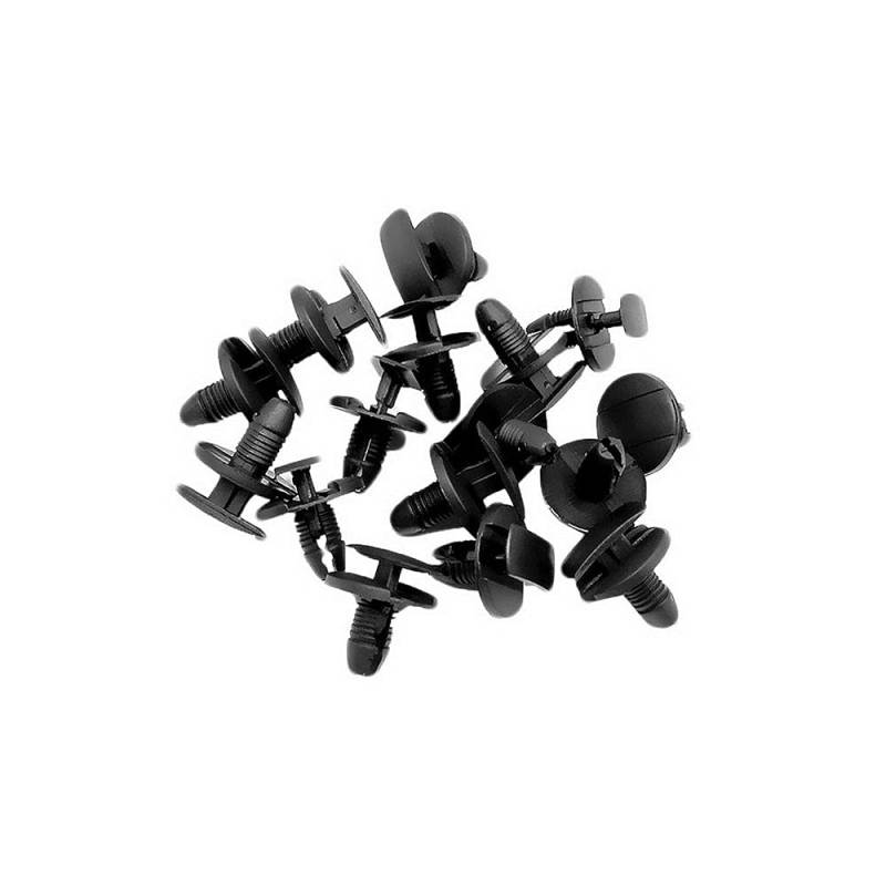 20 stücke 8mm Kunststoffnieten Stoßstange Bumper Fastener Clip Geeignet für Peugeot 307 206 207 Citroen PSA Auto Fender Liner Rad Bogen Halter Push Pins von bzcemind