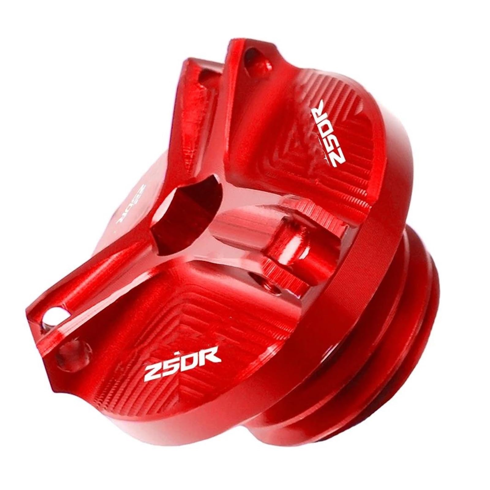Motorrad-Öldeckel Für CBR250R CBR 250 R 2011-2018 Motorrad Aluminium Motoröl Filter Tasse Stecker Abdeckung Schrauben(Rot) von bzsdrui
