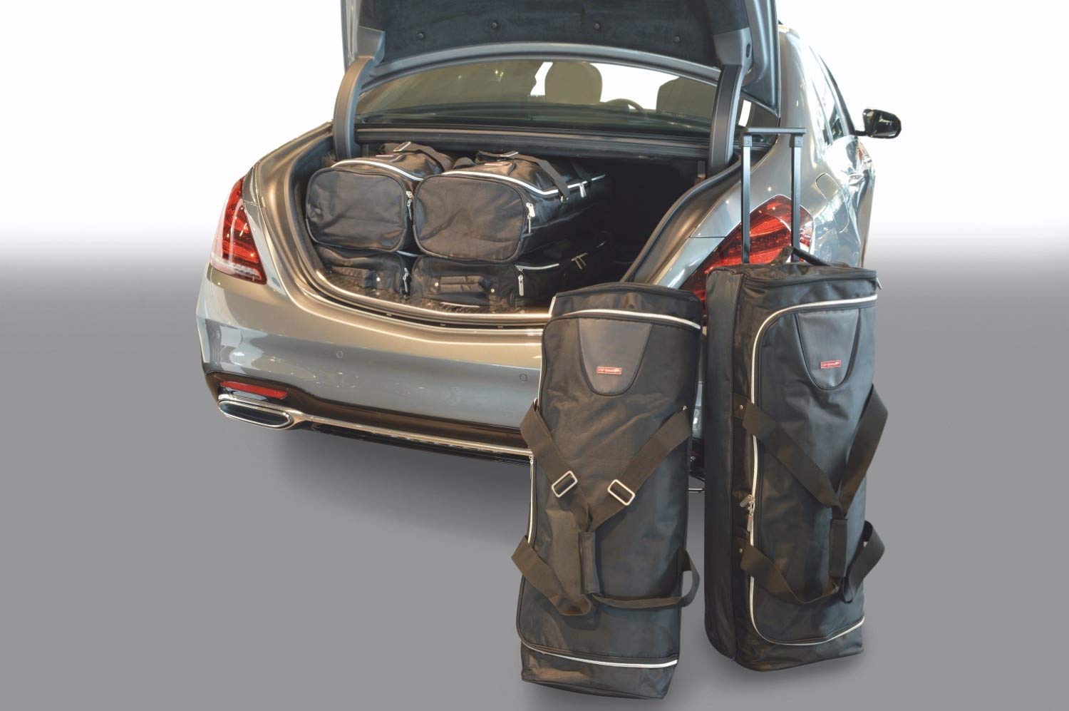 car-bags.com M22001S Reisetaschen-Set Klasse S W222 Trolley 3X von car-bags.com