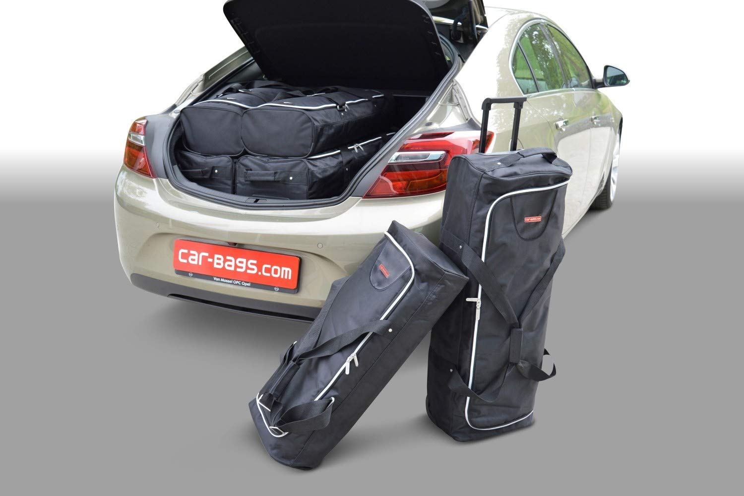 car-bags O11401S Reistassen-Set Trolley Badge + 3 x Handtas von car-bags