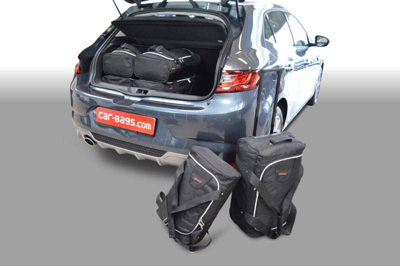 car-bags R11001S Megane IV Reistassen-Set Trolley + 3 x Handtas von car-bags