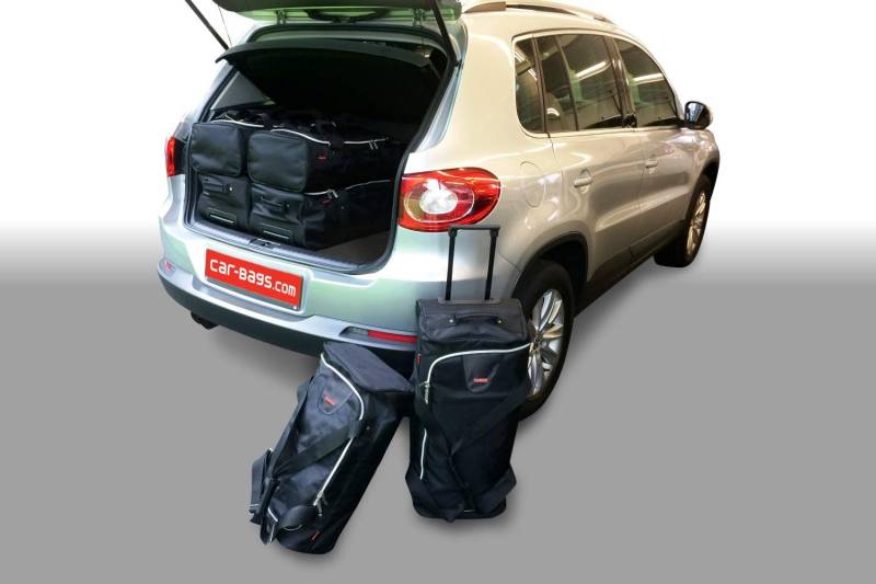 car-bags V12801S TIGUAN (5N) HOHE KOFFERRAUMBODEN REISTASSEN Set (3X Trolley + 3 von car-bags