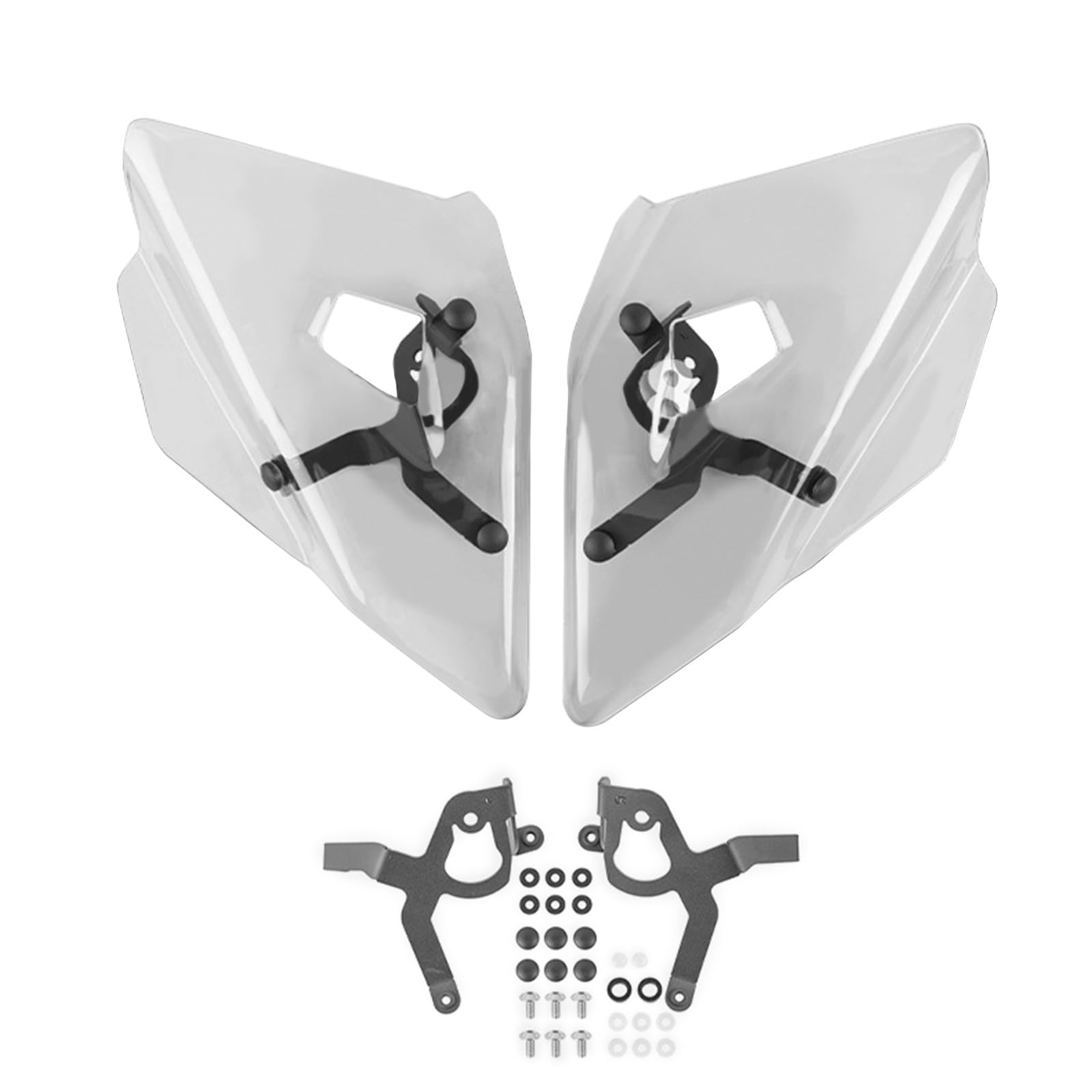 carotoe Windschutzscheiben Abweiser Spoiler Verlängerungsplatten Aerodynamischer Windschutz Für R1200GS 2013–2019 Fahrräder 1 Paar von carotoe