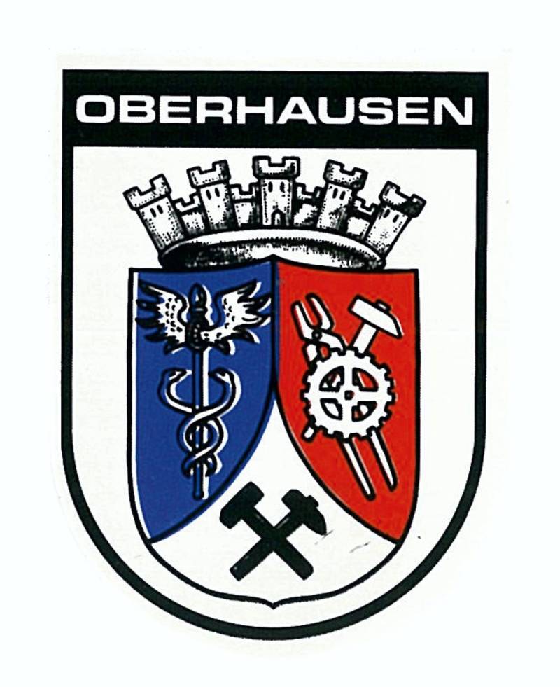 carstyling XXL Aufkleber Wappen Oberhausen 60 x 45 mm von carstyling XXL