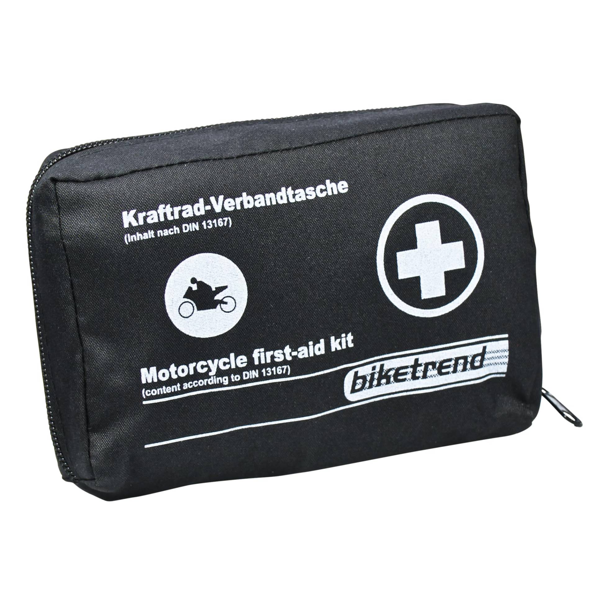 cartrend Verbandtasche Motorrad 19.5 x 5 x 12cm, Schwarz von cartrend