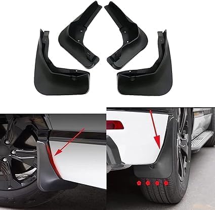 Auto Fender Mudflaps für Suzuki Swift 2011-2024 - Front hinten Gummi Spritzschutz/Reifenschutz Schmutzfänger Zubehör von cchhHUAc