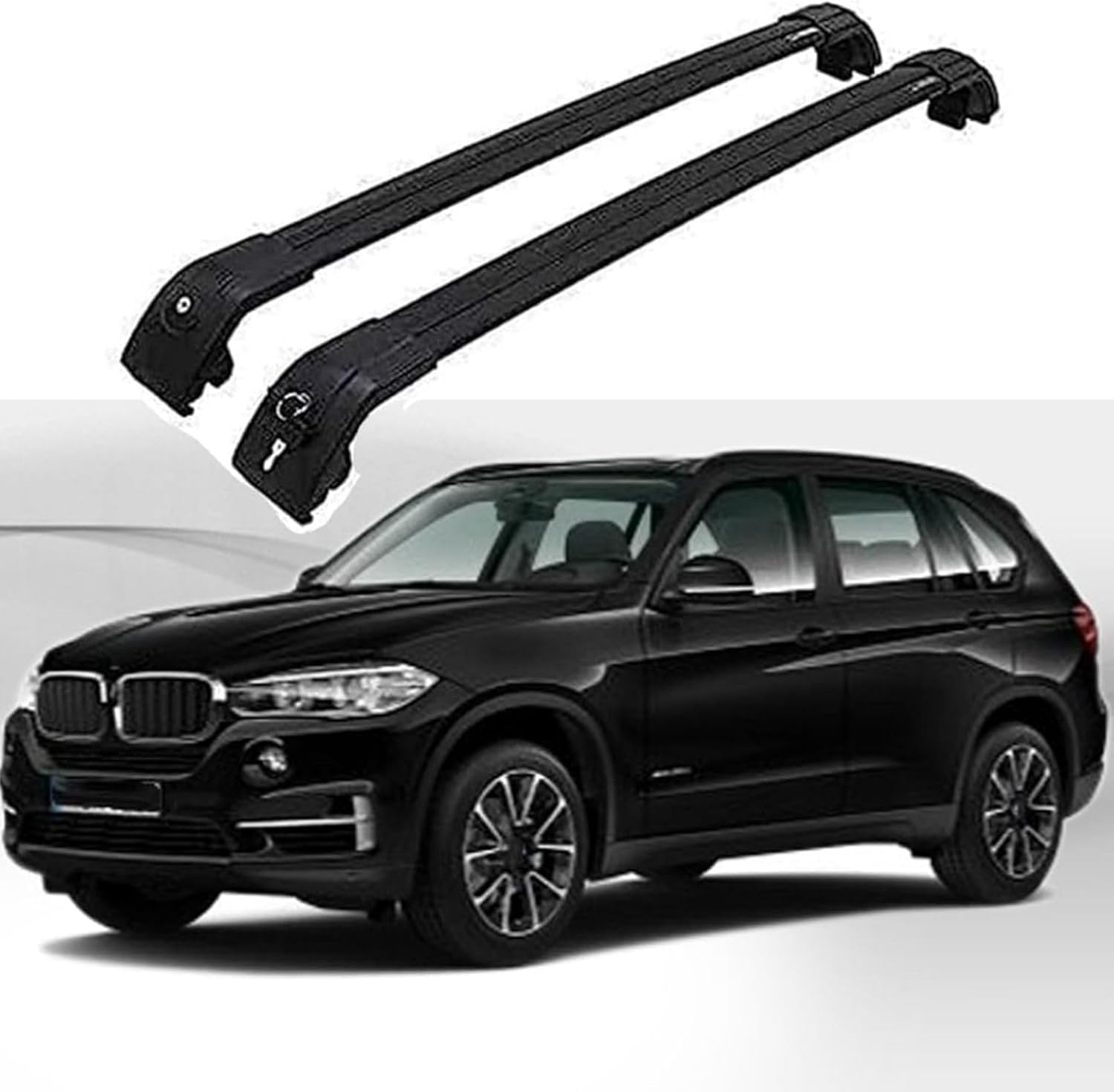 Dachgepäckträger Querträger für BMW X5 F15 2014 2015 2016 2017 2018, Fahrradgepäckträger/Stützschienen Reisezubehör/Autoumbauteile von cchhHUAc