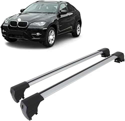 Dachgepäckträger Querträger für BMW X6 (E71) 2007-2014, Fahrradgepäckträger/Stützschienen Reisezubehör/Autoumbauteile von cchhHUAc