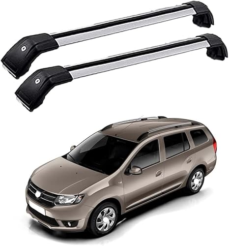 Dachgepäckträger Querträger für Dacia Logan MCV II 2013-2020, Fahrradgepäckträger/Stützschienen Reisezubehör/Autoumbauteile von cchhHUAc