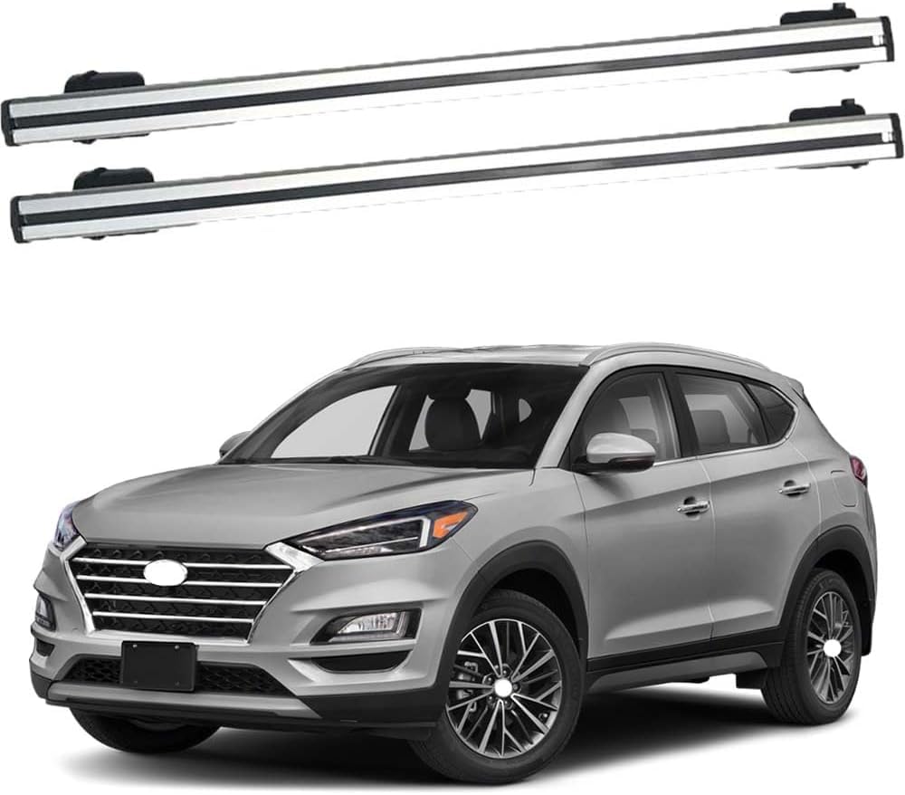 Dachgepäckträger Querträger für Hyundai Tucson 2015-2020, Fahrradgepäckträger/Stützschienen Reisezubehör/Autoumbauteile von cchhHUAc