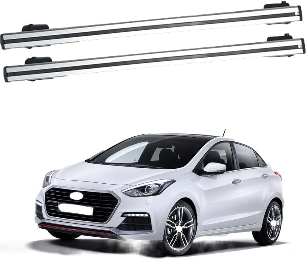 Dachgepäckträger Querträger für Hyundai i30 5 Doors (2011-2015), Fahrradgepäckträger/Stützschienen Reisezubehör/Autoumbauteile von cchhHUAc