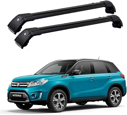 Dachgepäckträger Querträger für Suzuki Vitara 2015-2022, Fahrradgepäckträger/Stützschienen Reisezubehör/Autoumbauteile von cchhHUAc